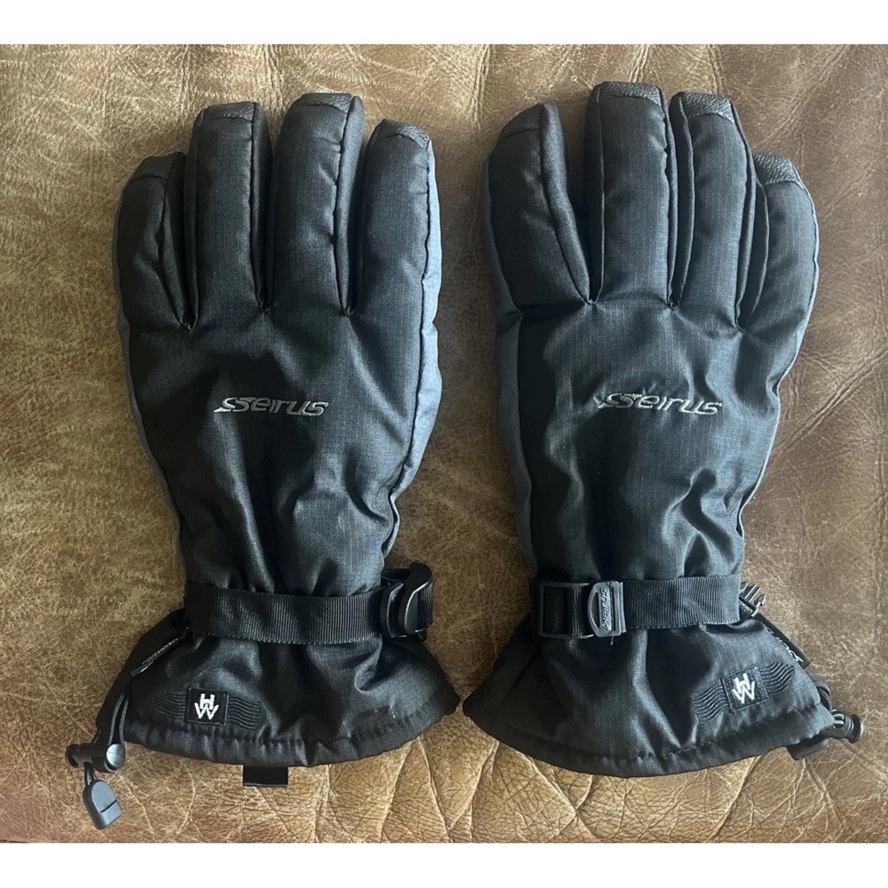Seirus Heatwave Accel Rip Stop Shell Insulated Cold Weather Gloves Unisex XL